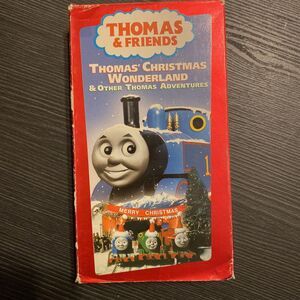 Vintage Thomas The Tank Engine & Friends Thomas’ Christmas Wonderland VHS 2000